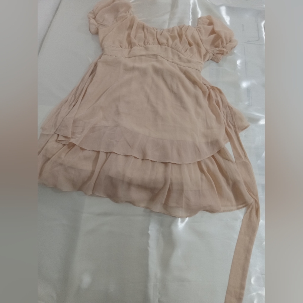 Love Tree - 2 Tier Rufful Mini Dress - Picture 5 of 13